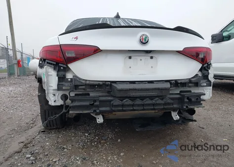 2017 Alfa Romeo Giulia Awd from USA, damaged, VIN ZARFAEDNXH7551748